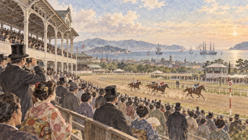 日本競馬の歴史｜明治時代の競馬場